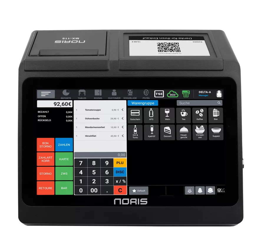 Noris Kassensystem MX-116 günstig mieten