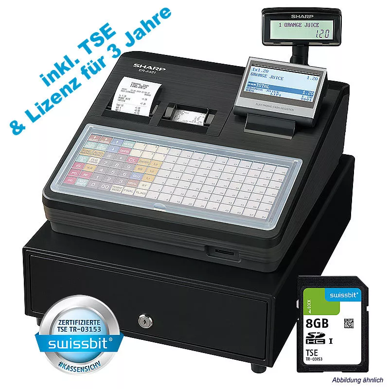 Sharp Registrierkasse ER-A421